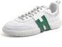 Hogan Hoogwaardige leren sneakers voor heren Groen Heren - Thumbnail 1