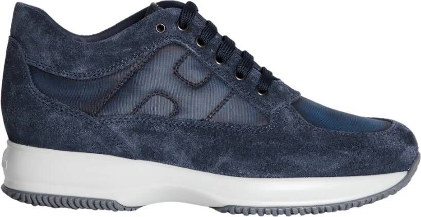 Hogan Hoogwaardige sneakers voor de moderne man Blauw Heren