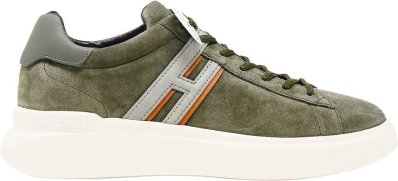 Hogan Hoogwaardige sneakers voor de moderne man Groen Heren