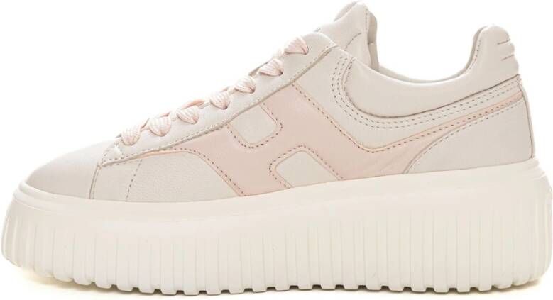 Hogan Hstripes Leather sneakers with laces