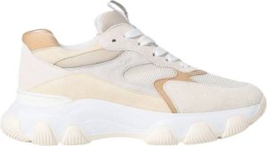 Hogan Hyperacrive Dett Cuoio Leren Schoenen Beige Dames