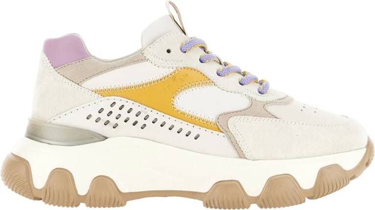 Hogan Hyperactieve Sneakers Beige Dames