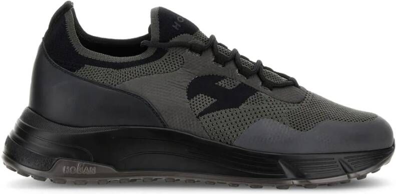 Hogan Zwarte Hyperlight Sneakers met Memory Foam Black Heren