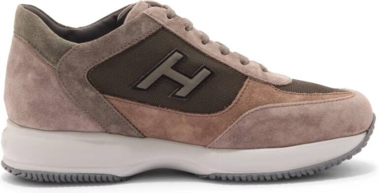 Hogan Interactieve schoenen in Tortora Groen Militair