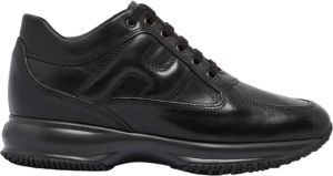Hogan Interactieve Sneaker Hxw00N00010Zka Zwart Dames