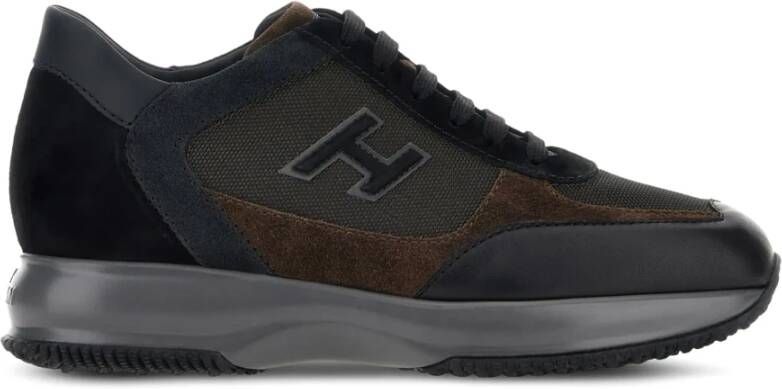 Hogan Interactieve Sneakers Brown Heren