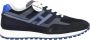 Hogan Interactieve Sneakers Grijs Suède en Blauwe Stof Blauw Heren - Thumbnail 1