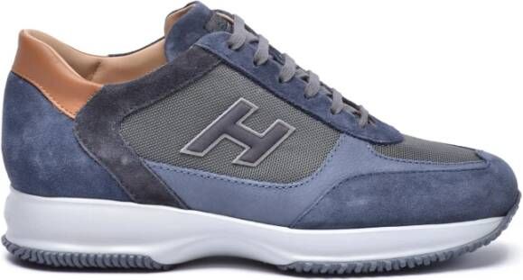 Hogan Interactieve Sneakers met Flock Detail