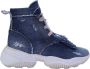 Hogan Interaction Denim High-Top Sneakers - Thumbnail 1