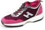 Hogan Interactive Lycra H Flock Fuchsia Black Schoenen - Thumbnail 1