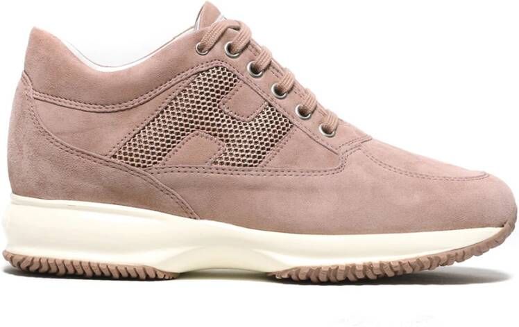 Hogan Interactive Suede Rosa Sneakers