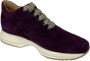 Hogan Interactive Suède Violet Veterschoenen - Thumbnail 1