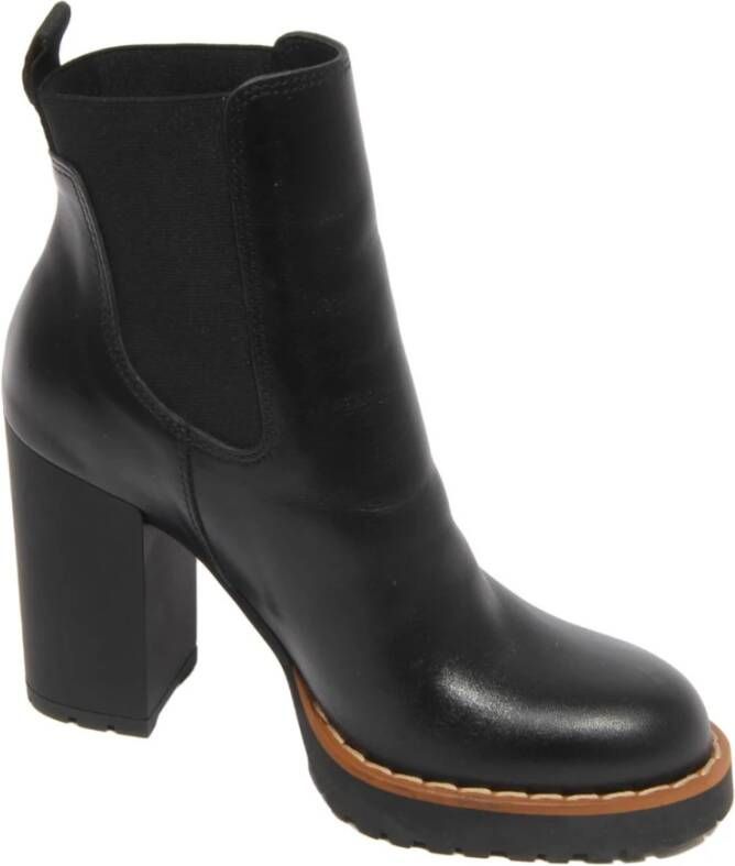 Hogan Italiaanse leren Chelsea boots