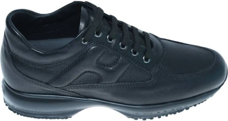 Hogan Italiaanse leren sneaker met uitneembare binnenzool