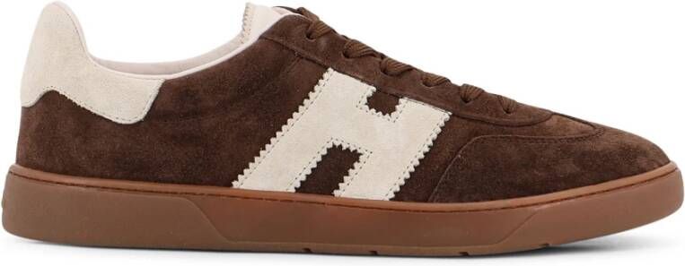 Hogan Italiaanse suède sneakers met geheugenschuim