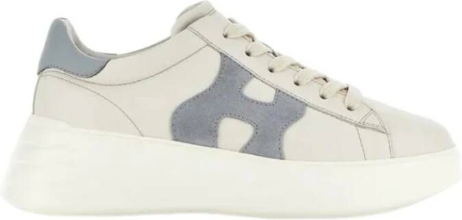 Hogan Ivory Leren Sneakers