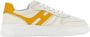 Hogan Ivory Leren Sneakers met Memory Foam Multicolor Heren - Thumbnail 1