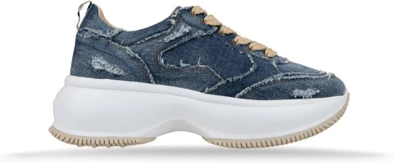 Hogan Jeans Stijl Veterschoenen voor Dames