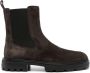 Hogan Klassieke Chelsea Boots in Palissandro Stijl - Thumbnail 1