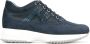 Hogan Klassieke Sneakers Blauw Dames - Thumbnail 1