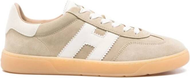 Hogan Lace-Up Sneakers met Gewatteerde Enkel