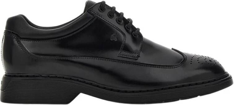 Hogan Laced Shoes Black Heren