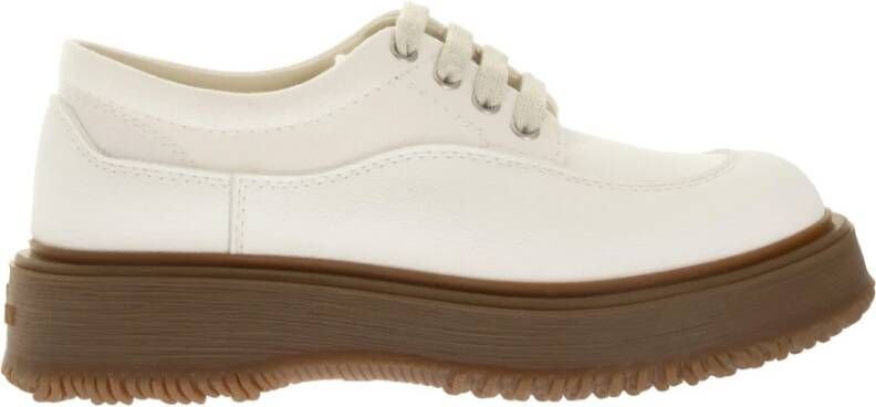 Hogan Laced Shoes White Dames