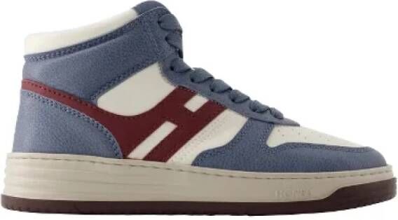 Hogan Leather sneakers Blue Dames