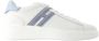 Hogan Grijze Leren Sneakers met H Detail Gray Heren - Thumbnail 1