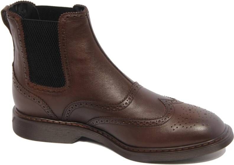 Hogan Leren Chelsea Boots met Memory Foam