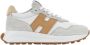 Hogan Leren Sneaker met Logo Detail Multicolor Dames - Thumbnail 1
