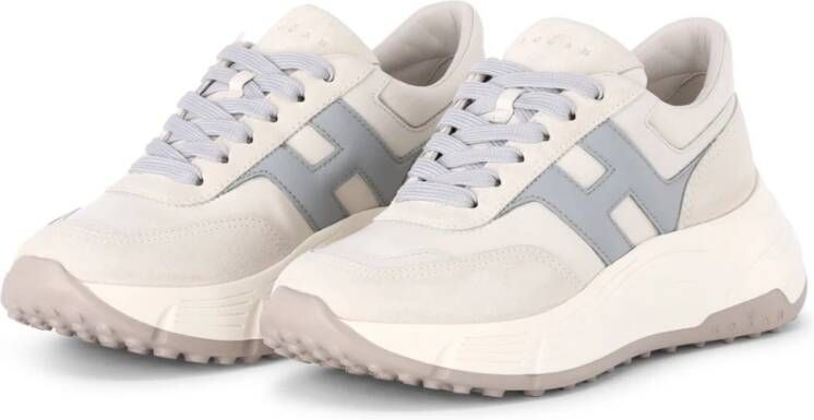 Hogan Leren Sneaker met Memory Foam Zool