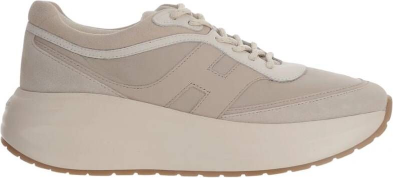 Hogan Leren Sneakers met Memory Foam Binnenzool