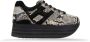 Hogan Leren Sneakers met Slangenprint en Veters - Thumbnail 1