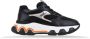 Hogan Leren Sneakers met Stoffen Inzetstukken - Thumbnail 1