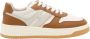 Hogan Sneakers van glad leer met suède inzetstukken Brown Dames - Thumbnail 2