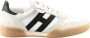 Hogan Leren sneakers voor heren White Heren - Thumbnail 1