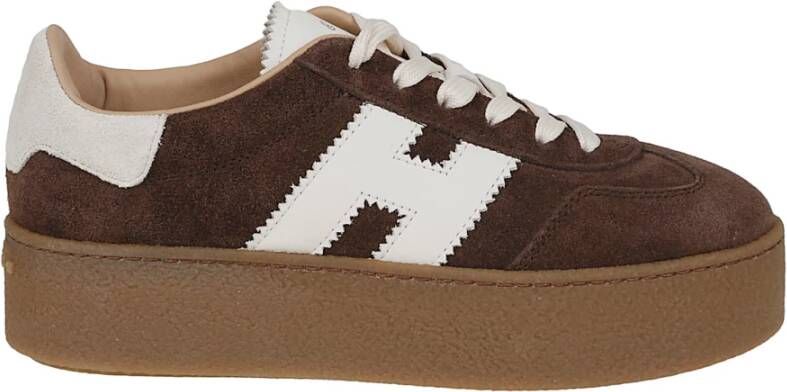 Hogan Leren Sneakers voor Vrouwen