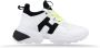 Hogan Leren Stoffen Sneakers Veters Stijl - Thumbnail 1