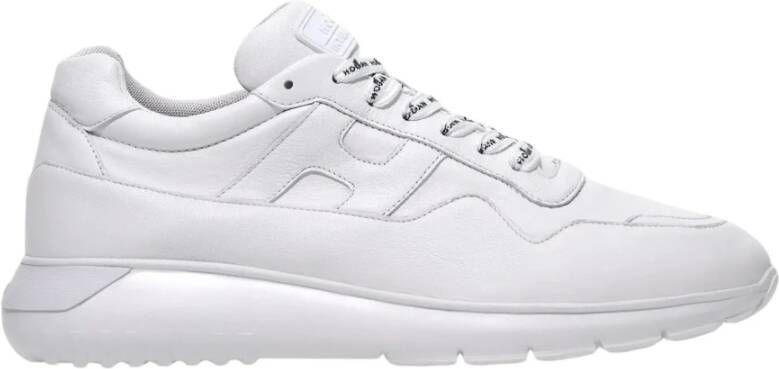 Hogan Leren Veterschoenen met Geheugenschuim