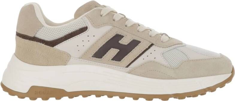 Hogan Leren Veterschoenen met Memory Foam