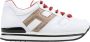 Hogan Leren Vetersneakers met Merkdetails Multicolor Dames - Thumbnail 1