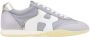 Hogan Leren Vetersneakers Multicolor Dames - Thumbnail 1