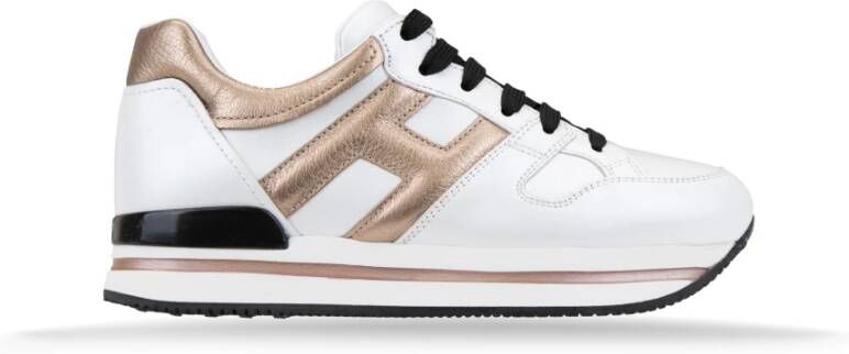 Hogan Leren Vetersneakers voor Dames