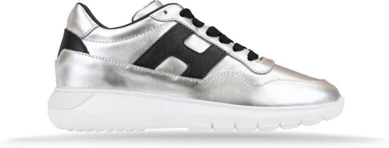 Hogan Leren Vetersneakers voor Dames