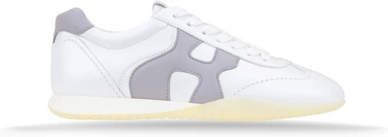 Hogan Leren Vetersneakers voor Dames