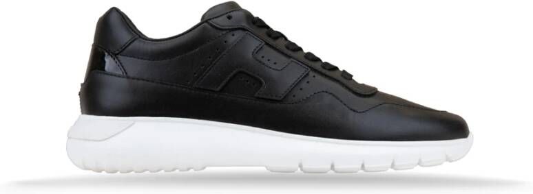 Hogan Leren Vetersneakers voor Dames
