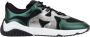 Hogan Leren Vetersneakers voor Dames Multicolor Dames - Thumbnail 1
