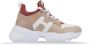 Hogan Leren Vetersneakers voor Dames Multicolor Dames - Thumbnail 1