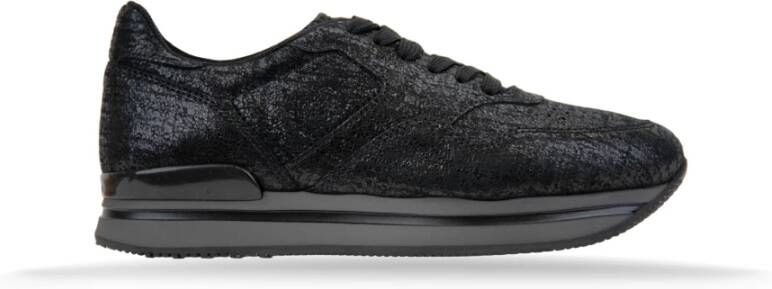 Hogan Leren Vetersneakers voor Vrouwen